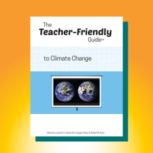 《氣候變化教師友好指南》的封麵插圖